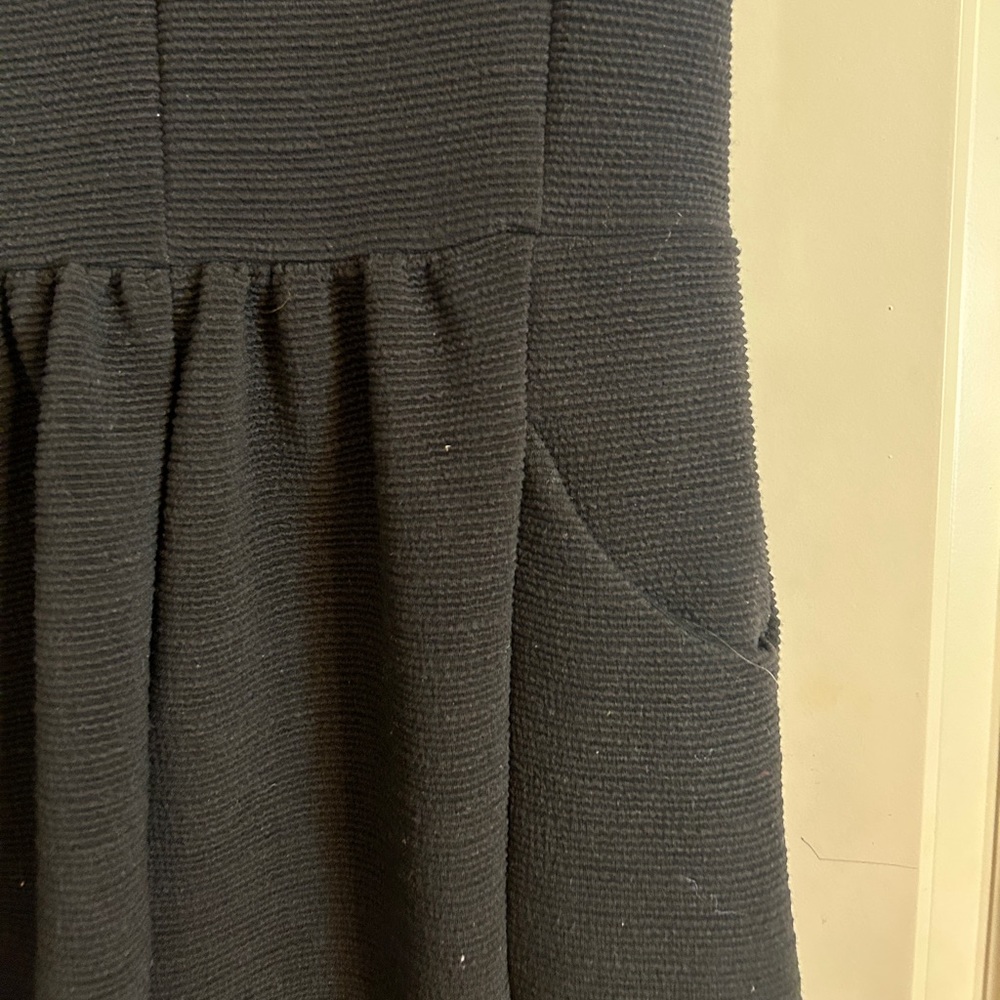 Anthropology Maeve Black Ruffle Dress - Picture 7 of 7